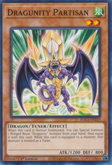 Dragunity Partisan [HAC1-EN159] Common