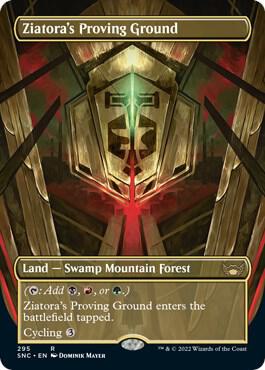 Ziatora's Proving Ground (Borderless Alternate Art) [Streets of New Capenna]