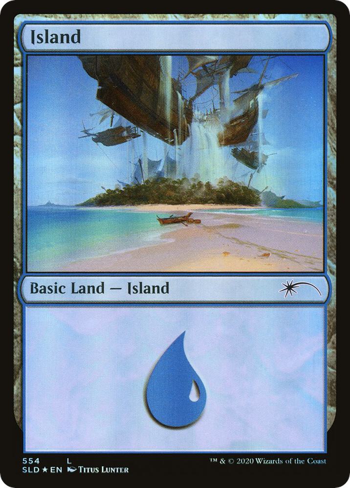 Island (Pirates) (554) [Secret Lair Drop Promos]