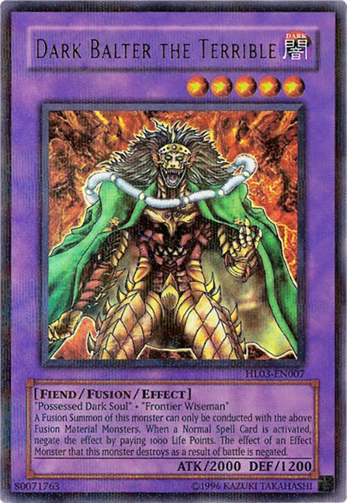 Dark Balter the Terrible [HL03-EN007] Parallel Rare