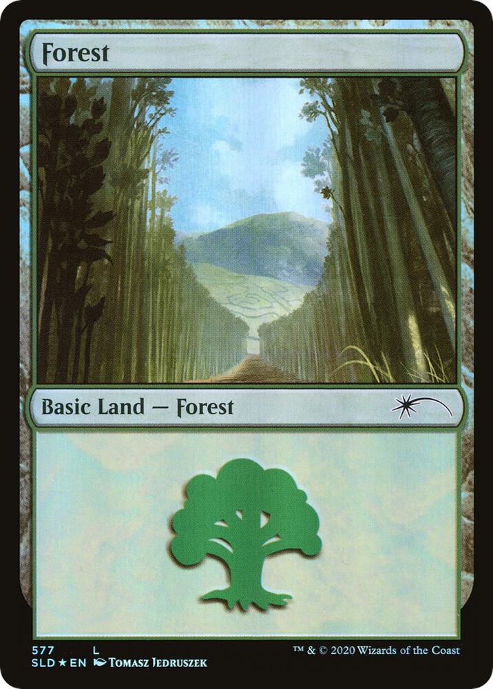 Forest (Walls) (577) [Secret Lair Drop Promos]
