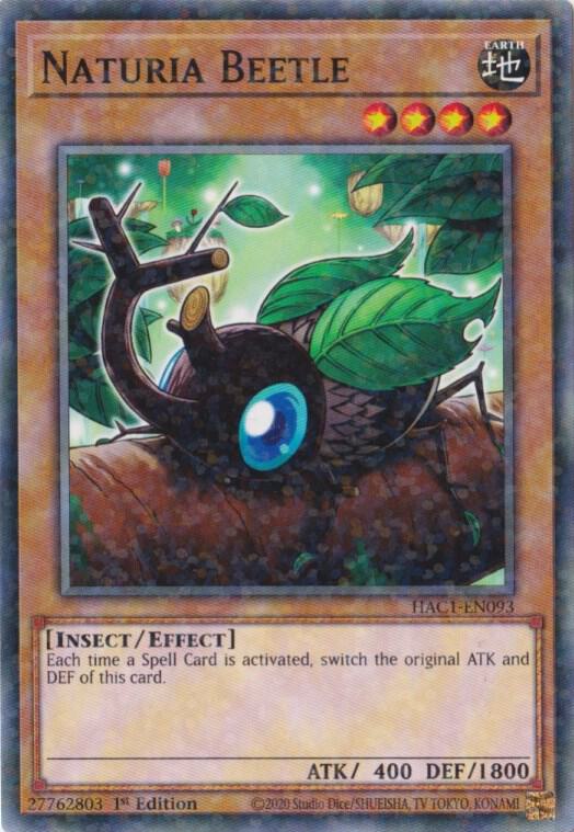 Naturia Beetle (Duel Terminal) [HAC1-EN093] Common