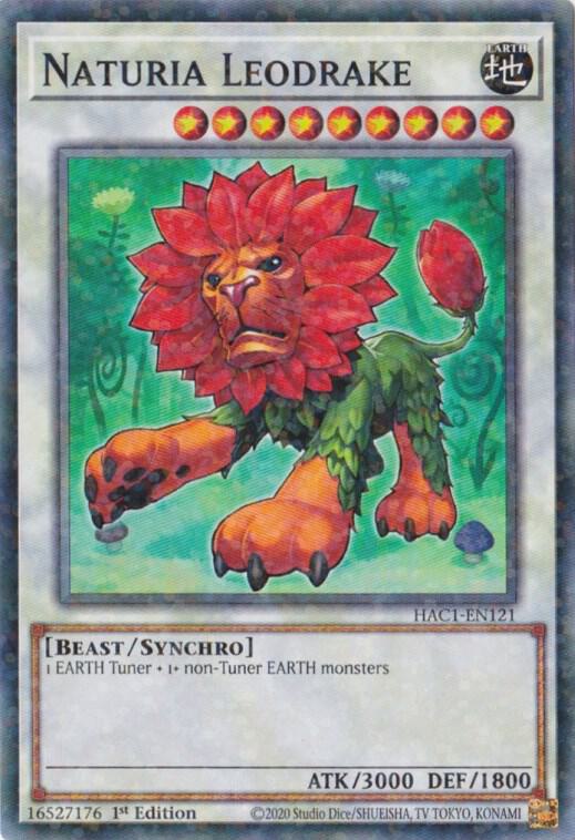 Naturia Leodrake (Duel Terminal) [HAC1-EN121] Common