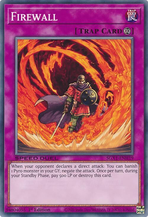 Firewall [SGX1-ENH19] Common