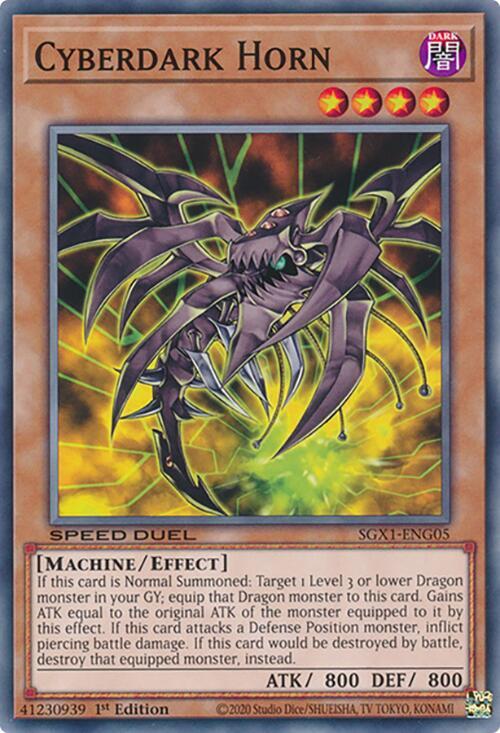 Cyberdark Horn [SGX1-ENG05] Common