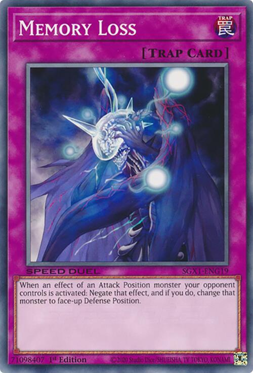Memory Loss [SGX1-ENG19] Common