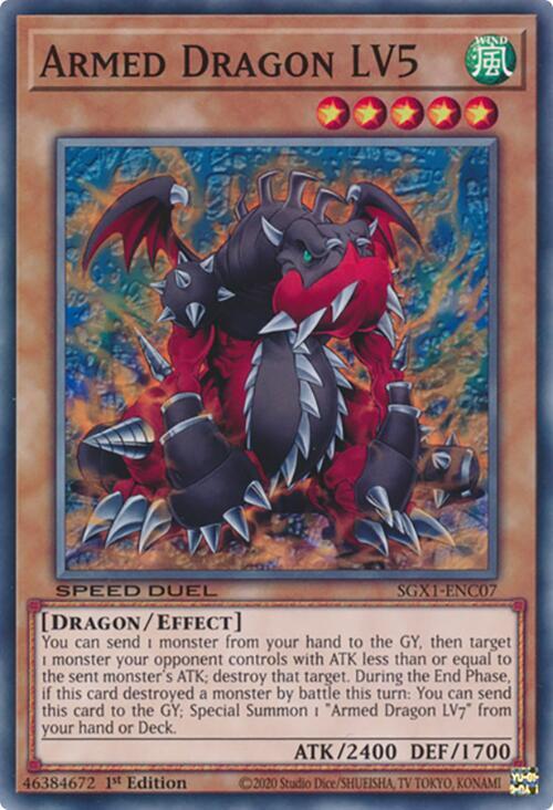 Armed Dragon LV5 [SGX1-ENC07] Common