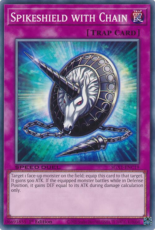 Spikeshield with Chain [SGX1-ENC19] Common