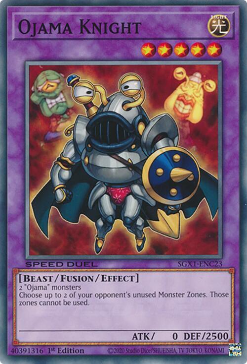 Ojama Knight [SGX1-ENC23] Common