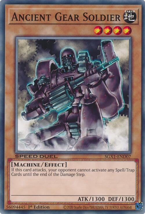 Ancient Gear Soldier [SGX1-END07] Common