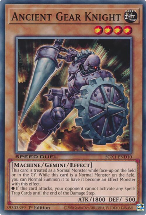 Ancient Gear Knight [SGX1-END10] Common