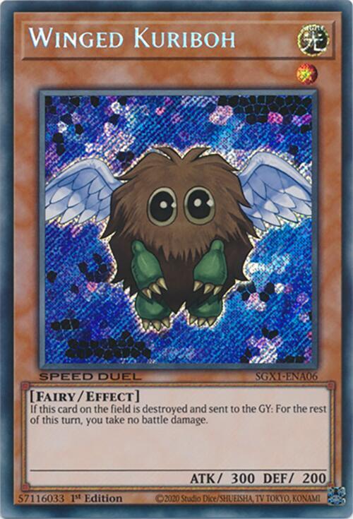 Winged Kuriboh [SGX1-ENA06] Secret Rare