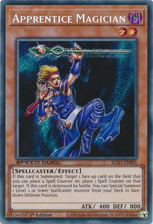 Apprentice Magician [SGX1-ENI05] Secret Rare