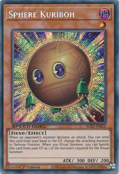 Sphere Kuriboh [SGX1-ENI12] Secret Rare