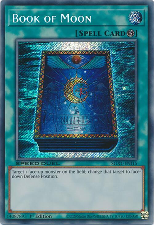 Book of Moon [SGX1-ENI15] Secret Rare