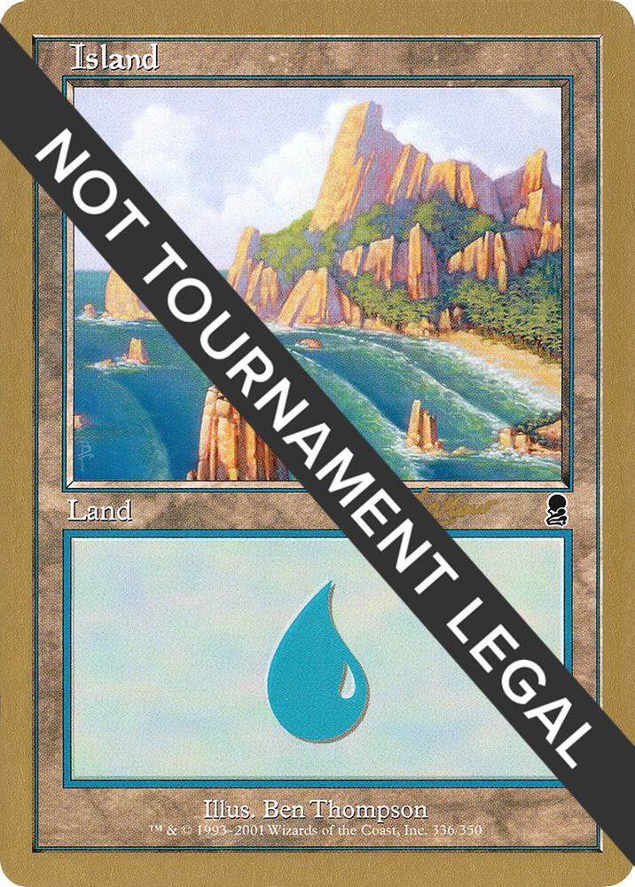 Island (shh336a) (Sim Han How) [World Championship Decks 2002]