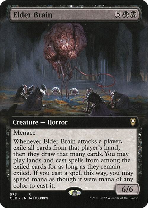 Elder Brain (Extended Art) [Commander Legends: Battle for Baldur's Gate]