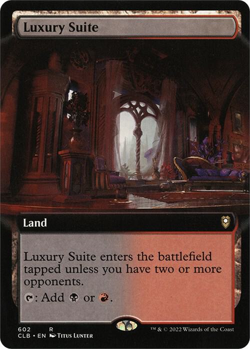 Luxury Suite (Extended Art) [Commander Legends: Battle for Baldur's Gate]