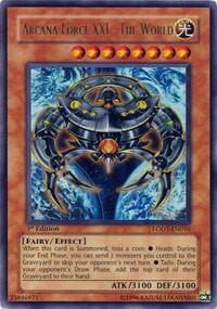 Arcana Force XXI - The World [LODT-EN016] Ultra Rare