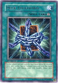 Deck Lockdown [LODT-EN060] Rare