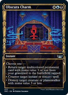 Obscura Charm (Showcase Golden Age) [Streets of New Capenna]