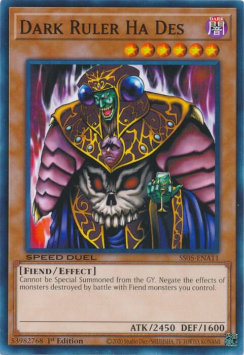 Dark Ruler Ha Des [STP3-EN001] Ultra Rare