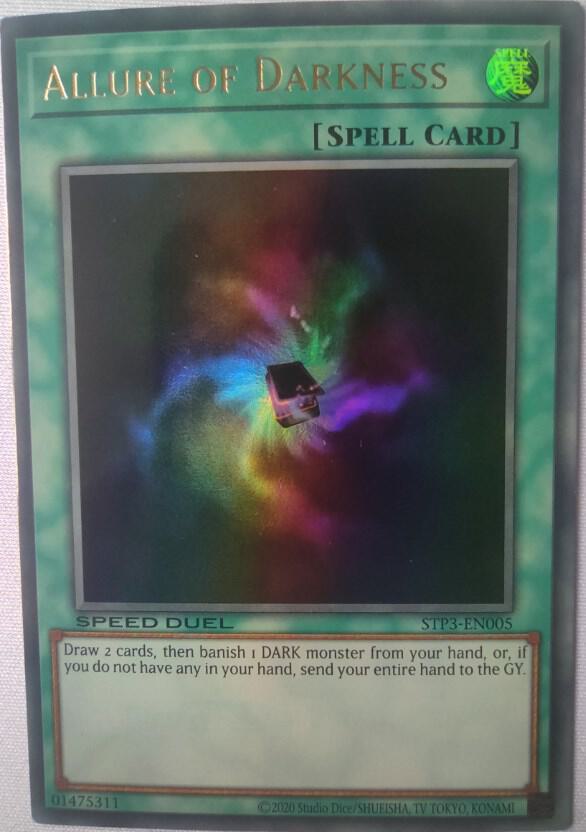 Allure of Darkness [STP3-EN005] Ultra Rare