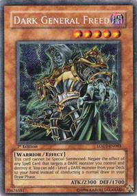 Dark General Freed [LODT-EN083] Secret Rare