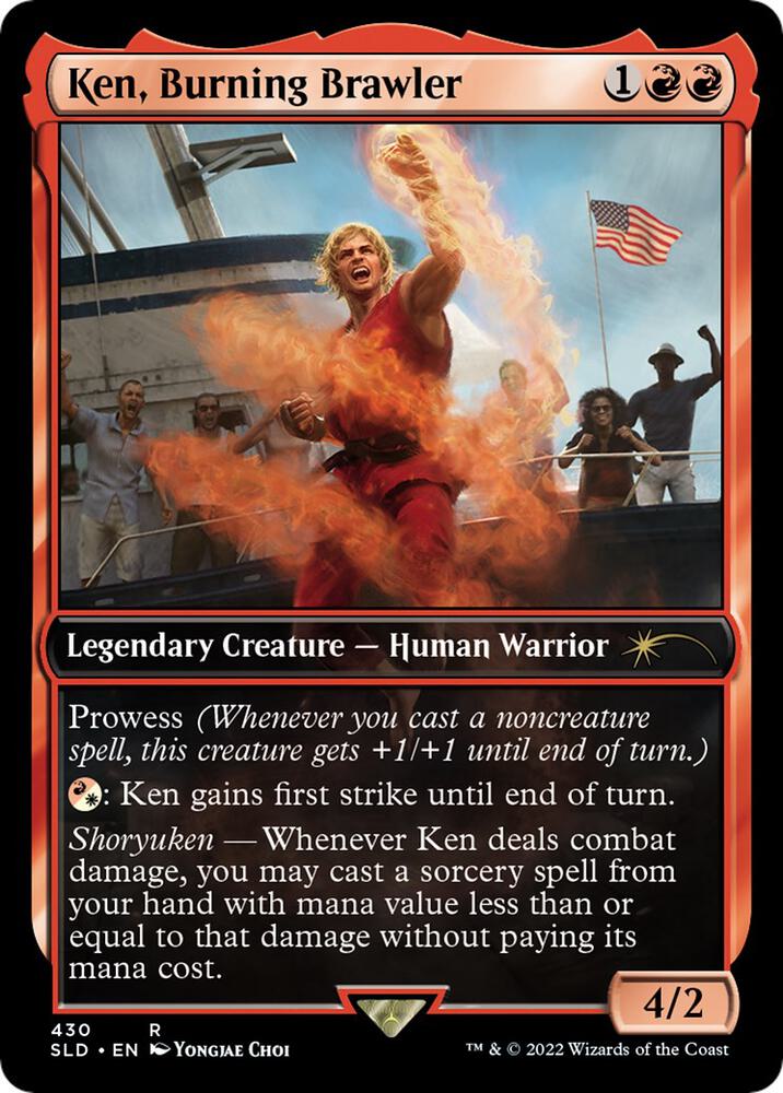 Ken, Burning Brawler [Secret Lair Drop Series]