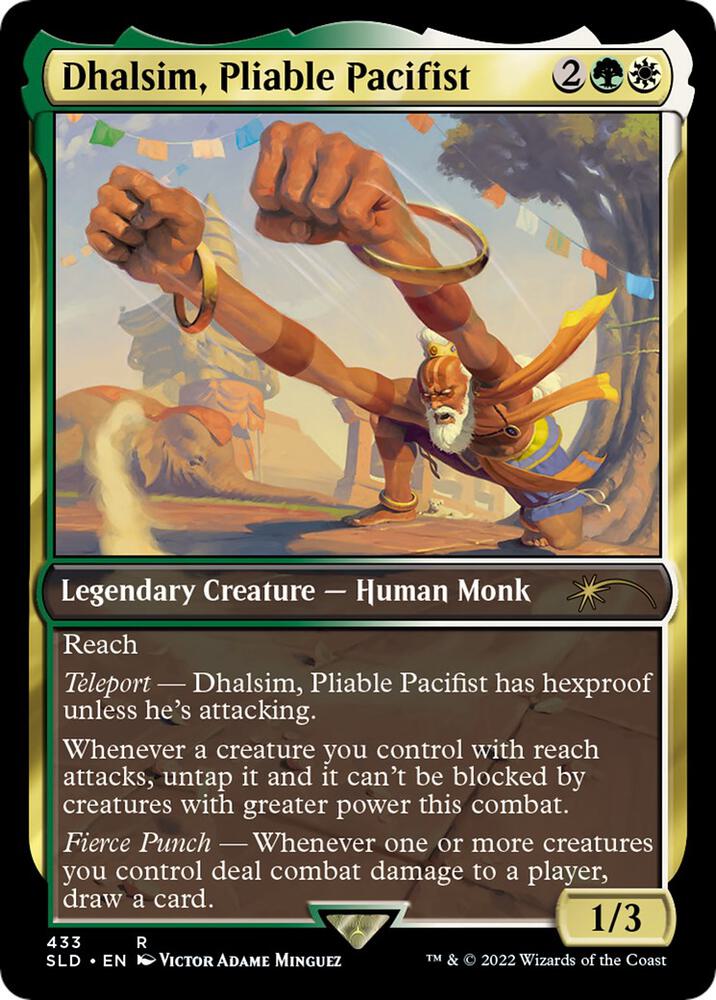 Dhalsim, Pliable Pacifist [Secret Lair Drop Series]