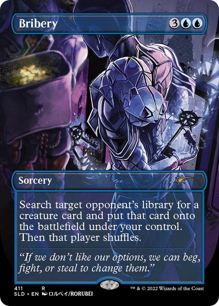 Bribery (Borderless) [Secret Lair Drop Series]