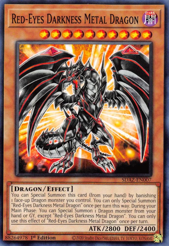 Red-Eyes Darkness Metal Dragon [SDAZ-EN007] Common