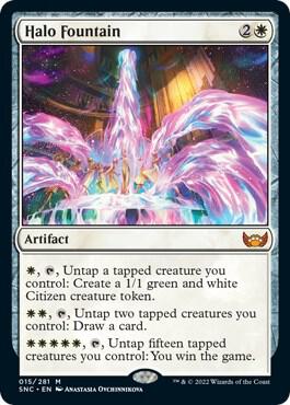 Halo Fountain [Streets of New Capenna]
