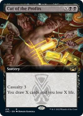 Cut of the Profits (Extended Art) [Streets of New Capenna]