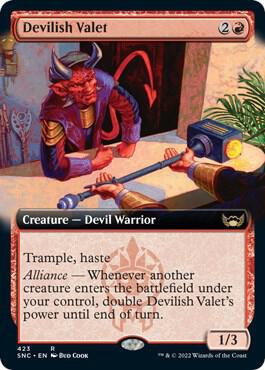 Devilish Valet (Extended Art) [Streets of New Capenna]