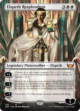 Elspeth Resplendent (Borderless) [Streets of New Capenna]