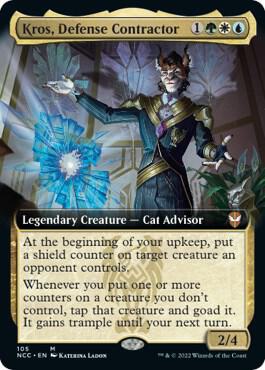 Kros, Defense Contractor (Extended Art) [Streets of New Capenna Commander]