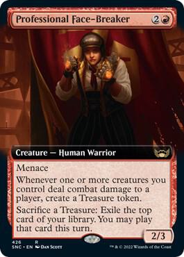 Professional Face-Breaker (Extended Art) [Streets of New Capenna]