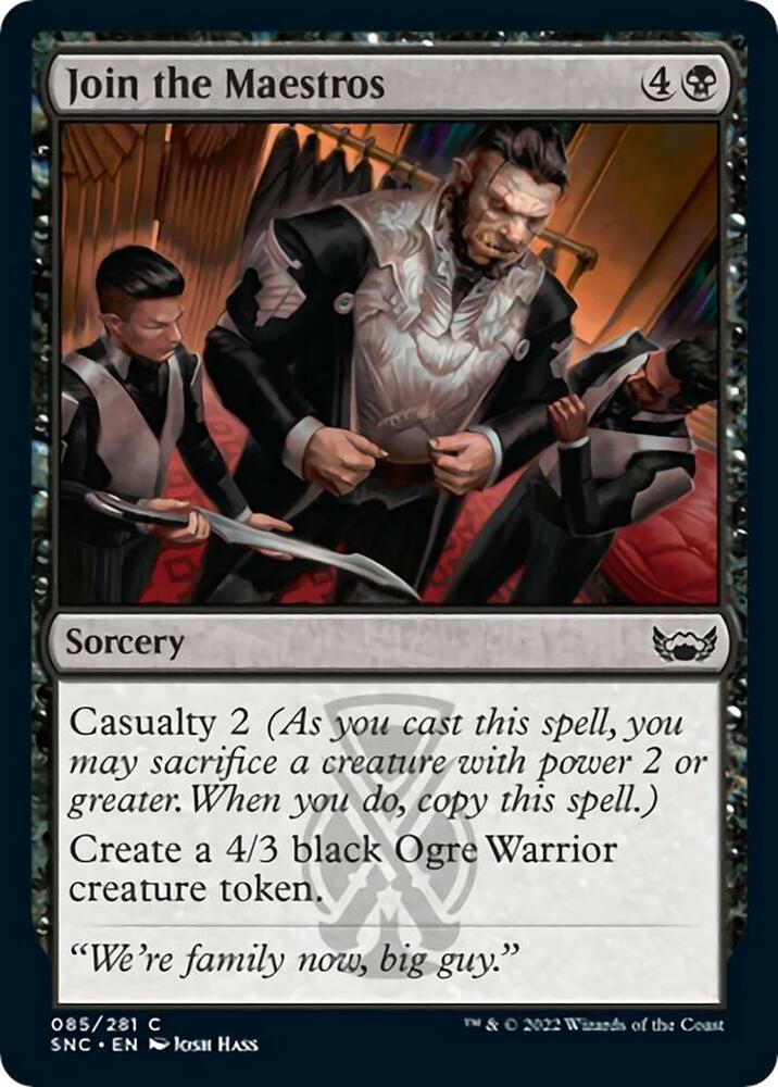 Join the Maestros [Streets of New Capenna]