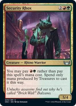 Security Rhox [Streets of New Capenna]