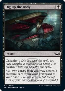 Dig Up the Body [Streets of New Capenna]