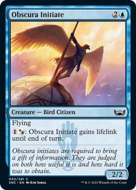 Obscura Initiate [Streets of New Capenna]