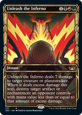 Unleash the Inferno (Showcase Golden Age) [Streets of New Capenna]