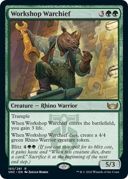 Workshop Warchief [Streets of New Capenna]