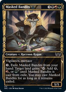 Masked Bandits (Showcase Golden Age) [Streets of New Capenna]