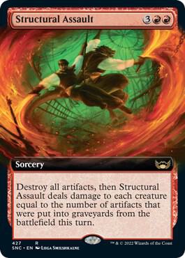 Structural Assault (Extended Art) [Streets of New Capenna]