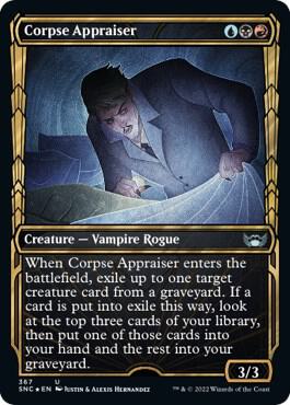 Corpse Appraiser (Showcase Golden Age Gilded Foil) [Streets of New Capenna]