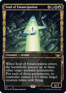 Soul of Emancipation (Showcase Golden Age Gilded Foil) [Streets of New Capenna]