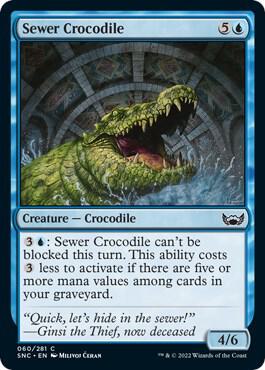Sewer Crocodile [Streets of New Capenna]