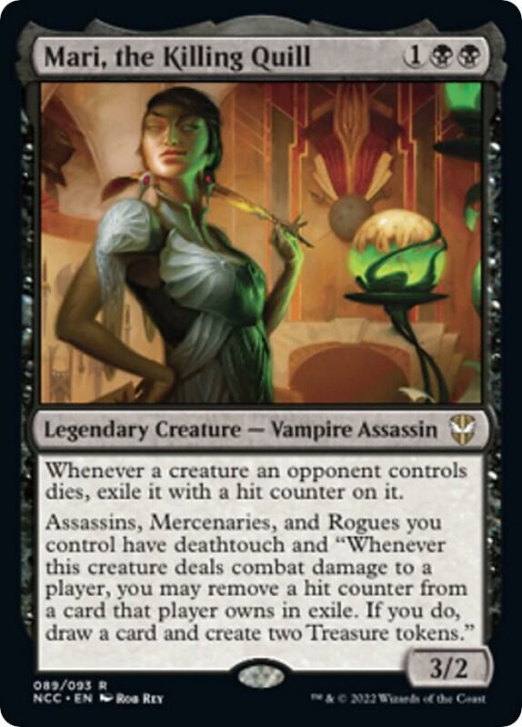 Mari, the Killing Quill [Streets of New Capenna Commander]